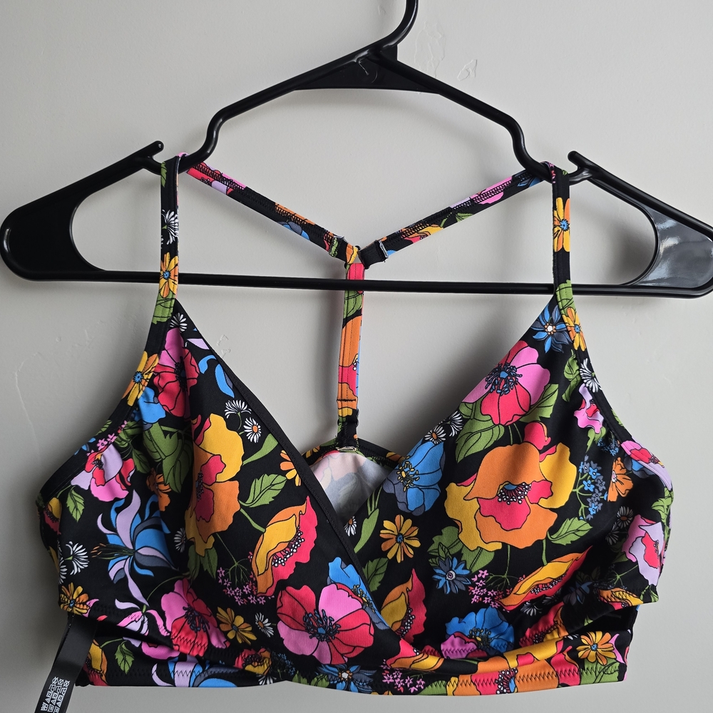 Victoria Pink Colorful Floral Swimsuit